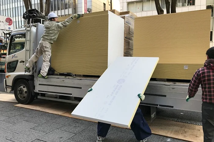 現場配送・荷揚げ